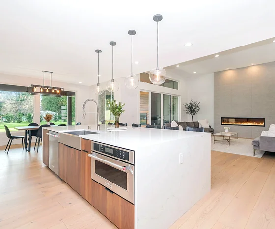 Monterey Luxury Kitchen Renovation With A Kitchen Island